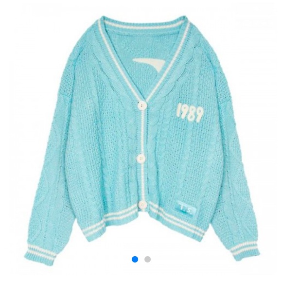 NEW TAYLOR SWIFT 1989 Cardigan IN A SIZE XL-2XL - Picture 1 of 7